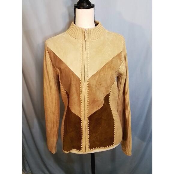 Designers Studio Originals Knit and leather - Picture 1 of 7